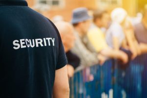 Event security services and access control with trained personnel
